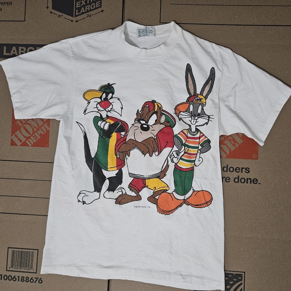 Looney Tunes Jamaica 1993 Vintage Tee